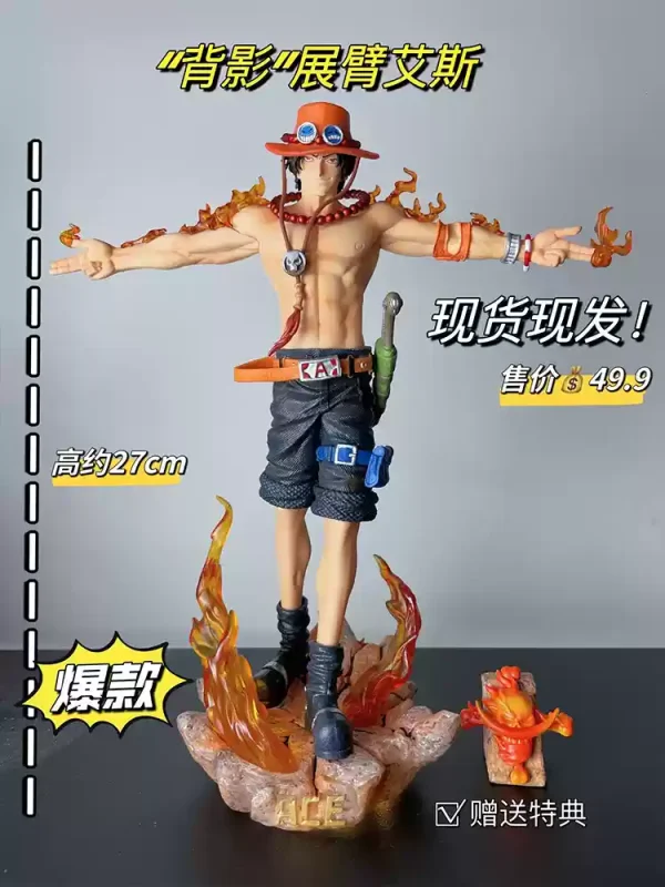 One Piece - Ace with Outstretched Arms - Image 4