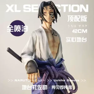 Naruto-collectibles-Sasuke-cursed-seal-statue-1/6-scale-anime-figure-premium-GK-statue-anime-display-model-anime-gift-for-men-women-Uchiha-Sasuke-figure-limited-edition-anime-collectible-anime-desk-decor-shinobi-curse-mark-Sasuke
