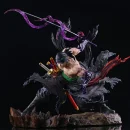 35CM Anime Figure One Piece Roronoa Zoro Figurine Pvc Gk Statue