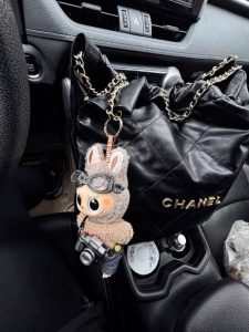 LABUBU Cute Plush & Vinyl Keychain Bag Charm photo review
