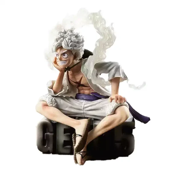 Luffy Gear 5 Nika Form Sitting Pose B-HS GK Statue - Image 4
