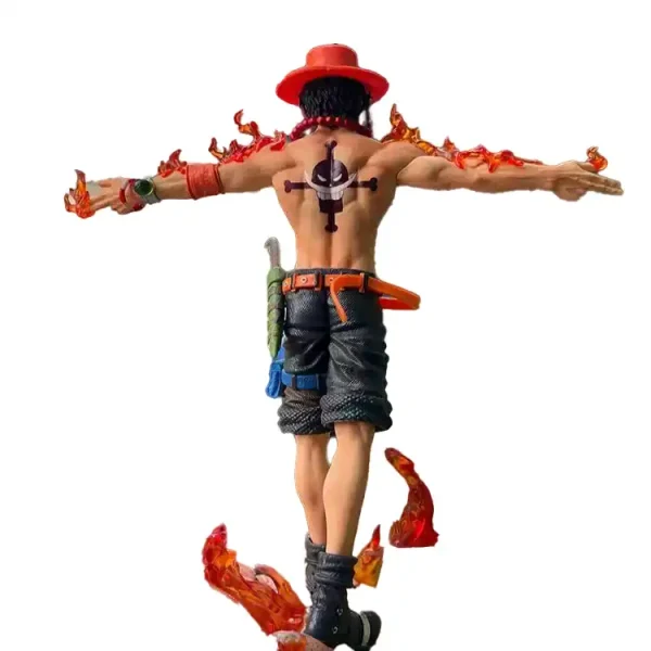 One Piece Ace & Gear 5 Luffy Nika Dynamic Duo GK Statue - Image 4