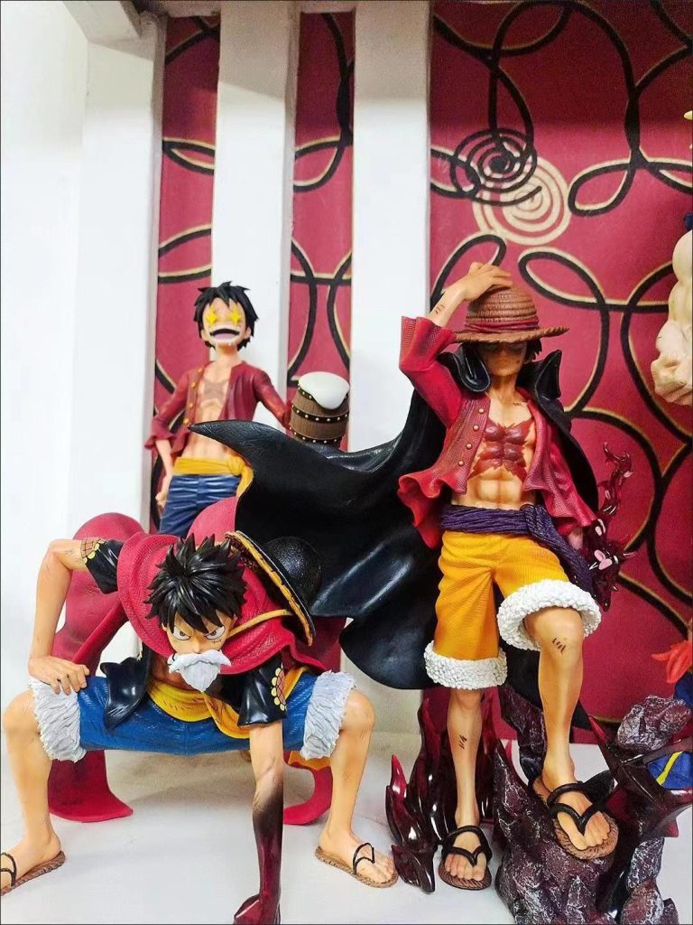 ONE PIECE Yonko Luffy GK Statue photo review
