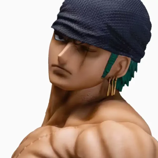 One Piece Roronoa Zoro 73CM Sword Wielding Statue - Image 3