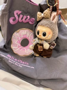 LABUBU Cute Plush & Vinyl Keychain Bag Charm photo review