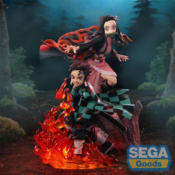 SEGA Official Demon Slayer Xross Link Figures