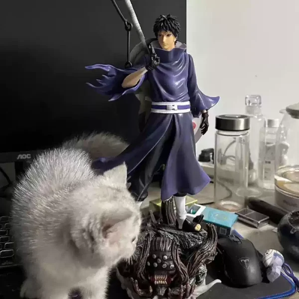 Dual-Head-Sculpture-Tobi-Uchiha-Statue-Naruto-Anime-Figure-with-Giant-Wave-Base-Trendy-Collectible-Gift-for-Fans