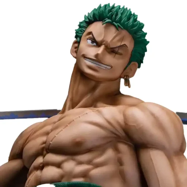 One Piece Roronoa Zoro 73CM Sword Wielding Statue - Image 2