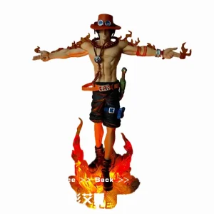 One Piece Ace & Gear 5 Luffy Nika Dynamic Duo GK Statue