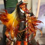 Demon Slayer Kyojuro Rengoku Flame Hashira GK Statue photo review