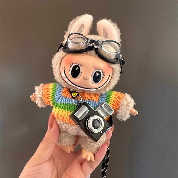 LABUBU Cute Plush & Vinyl Keychain Bag Charm - Image 4