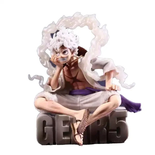Luffy Gear 5 Nika Form Sitting Pose B-HS GK Statue