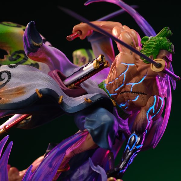 ONE PIECE Roronoa Zoro Ryuun Style GK Statue - Image 9