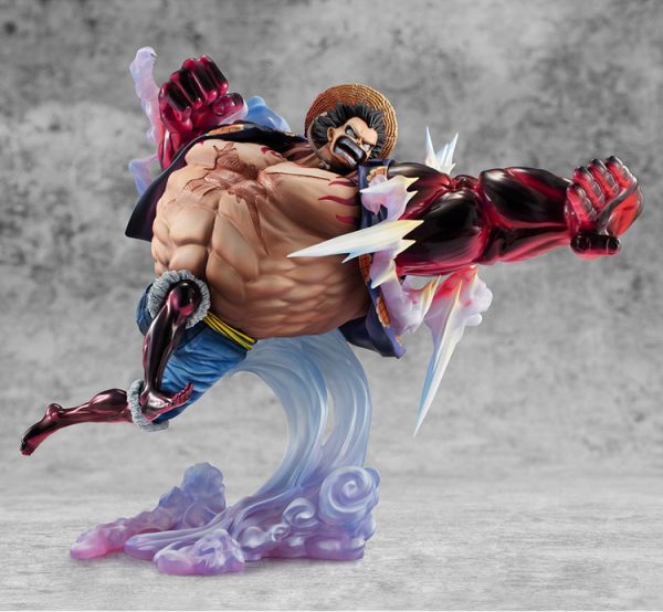 ONE PIECE POP Monkey D. Luffy Gear Fourth "Bounce Man" Statue - Image 12