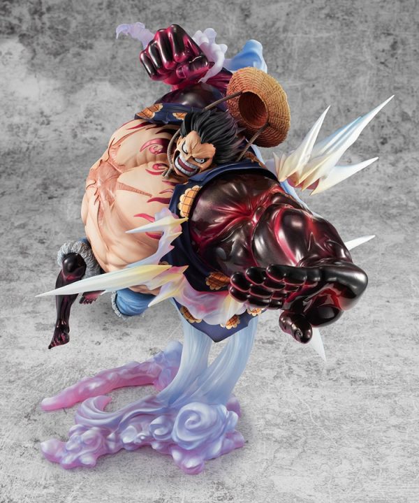 ONE PIECE POP Monkey D. Luffy Gear Fourth "Bounce Man" Statue - Image 11