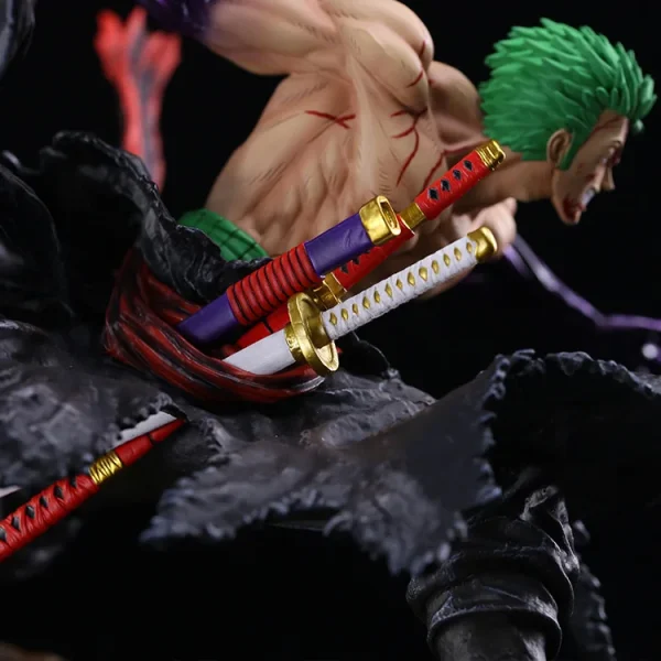 35CM Anime Figure One Piece Roronoa Zoro Figurine Pvc Gk Statue - Image 4