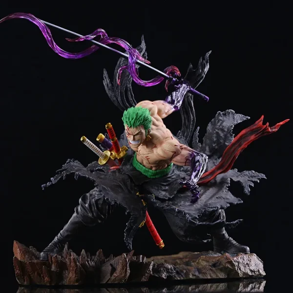35CM Anime Figure One Piece Roronoa Zoro Figurine Pvc Gk Statue - Image 6