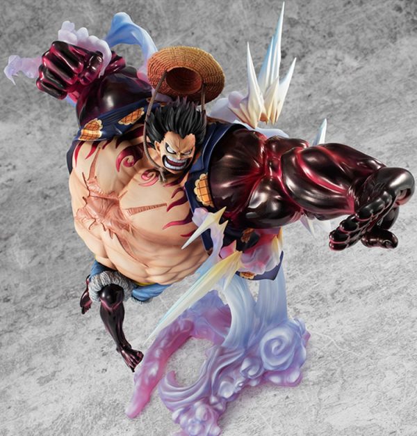 ONE PIECE POP Monkey D. Luffy Gear Fourth "Bounce Man" Statue - Image 10