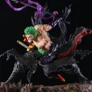 35CM Anime Figure One Piece Roronoa Zoro Figurine Pvc Gk Statue