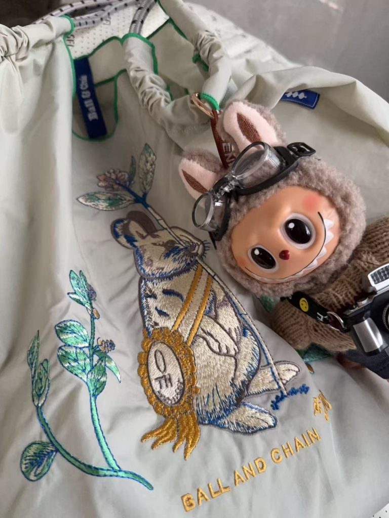 LABUBU Cute Plush & Vinyl Keychain Bag Charm photo review