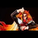 Demon-Slayer-Kyojuro-Rengoku-Flame-Hashira-GK-Statue-Mugen-Train-Anime-Collectible-Figure-Premium-Resin-Model-for-Otaku-Decor