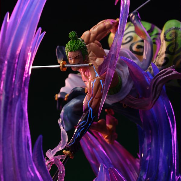 ONE PIECE Roronoa Zoro Ryuun Style GK Statue - Image 4