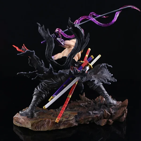 35CM Anime Figure One Piece Roronoa Zoro Figurine Pvc Gk Statue - Image 12