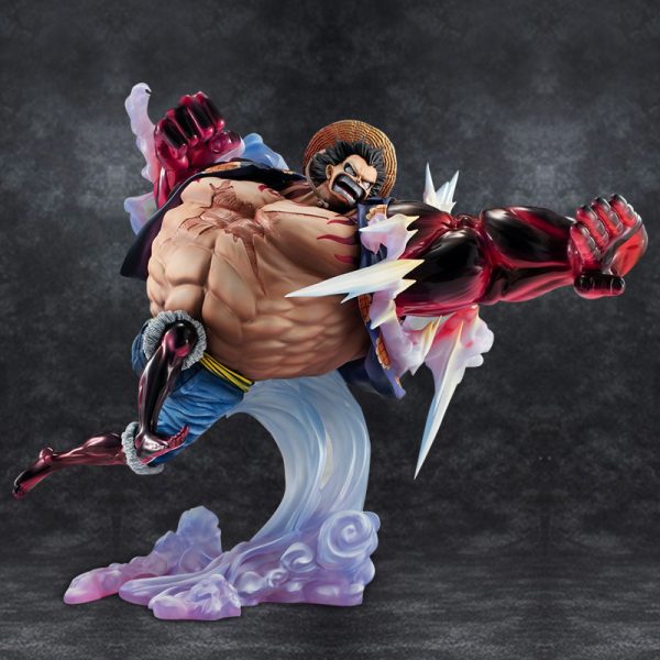 ONE PIECE POP Monkey D. Luffy Gear Fourth "Bounce Man" Statue - Image 6