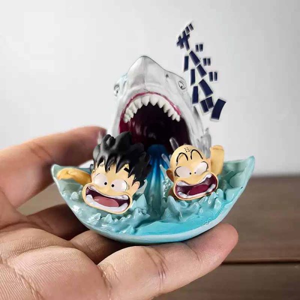 Goku-Krillin-Training-Statue-Dragon-Ball-Classic-Scene-Anime-Car-Decor-PC-Case-Figure-Unisex-Collectible-Gift-Retro-Model-Decor