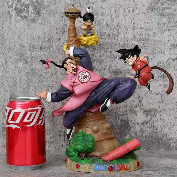 Dragon-Ball-Tao-Pai-Pai-Figure---Goku-vs-Tao-Diorama---GK-Scene-Model---Anime-Battle-Statue---Collectible-Gift-for-Fans---Karin-Tower-Display
