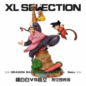 Dragon-Ball-Tao-Pai-Pai-Figure---Goku-vs-Tao-Diorama---GK-Scene-Model---Anime-Battle-Statue---Collectible-Gift-for-Fans---Karin-Tower-Display