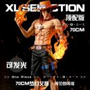 One Piece 70CM Flame Ace Memorial Statue