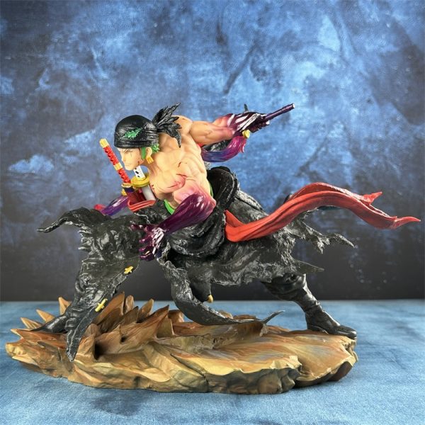 One Piece IU Break Series Zoro Dual Head Statue - Image 14