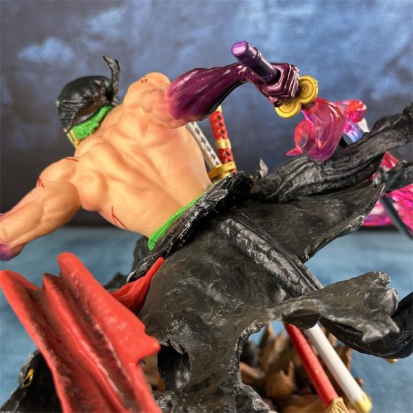 One Piece IU Break Series Zoro Dual Head Statue - Image 8