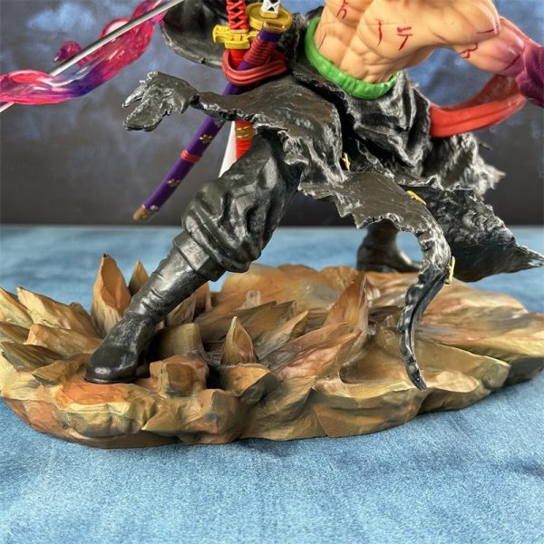 One Piece IU Break Series Zoro Dual Head Statue - Image 7