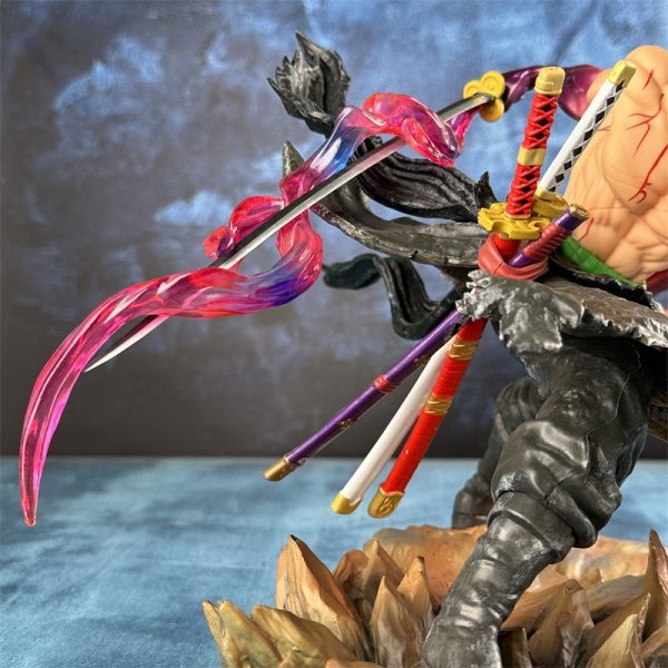 One Piece IU Break Series Zoro Dual Head Statue - Image 6