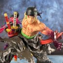 One Piece IU Break Series Zoro Dual Head Statue
