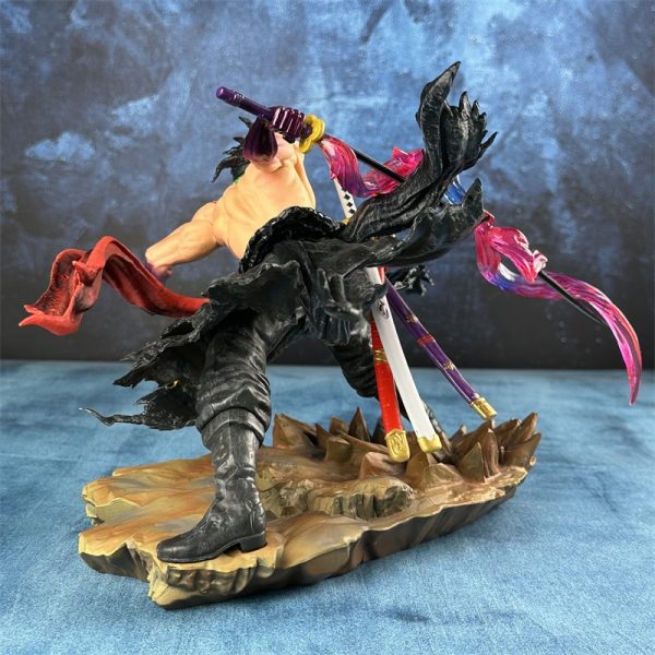 One Piece IU Break Series Zoro Dual Head Statue - Image 3