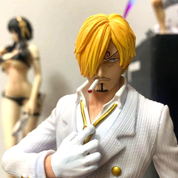 One Piece LX Wings Sanji Black Leg GK Statue - Image 3