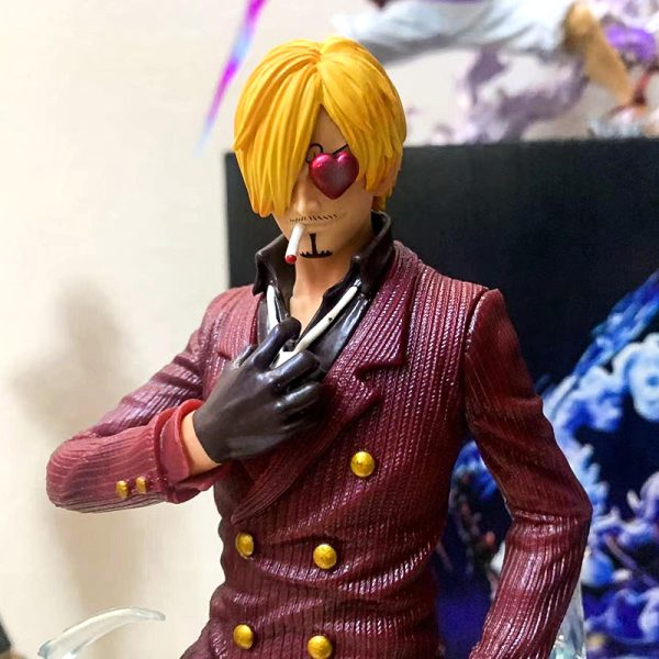 One Piece LX Wings Sanji Black Leg GK Statue - Image 2