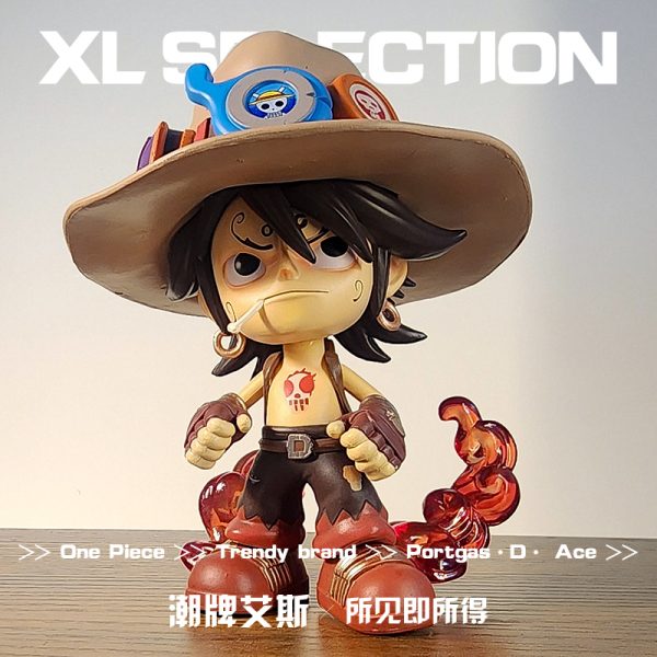 One Piece Q Version Ace & Luffy Chibi Figure Set - Image 5