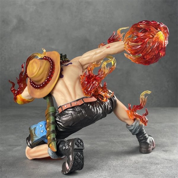 One Piece Battle-Damaged Ace Anime Figure - Image 3