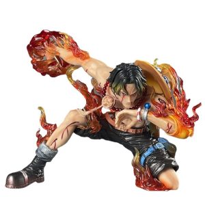 One Piece Battle-Damaged Ace Anime Figure